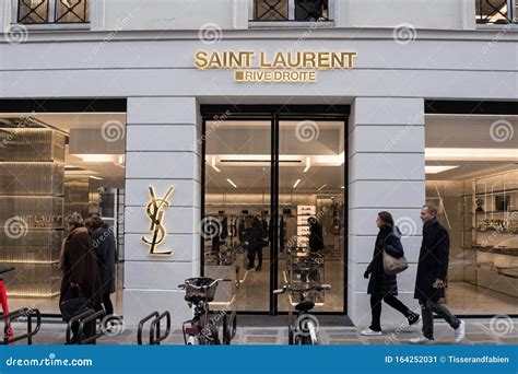 saint laurent store in paris.